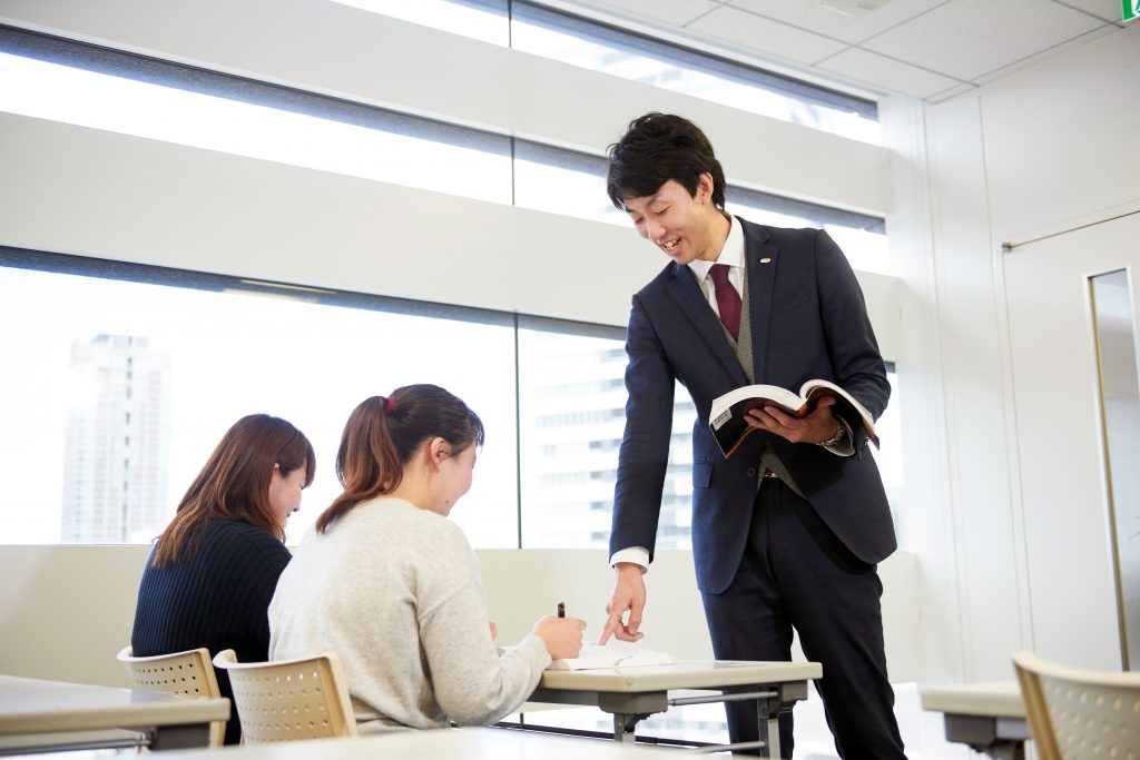 個別指導の様子